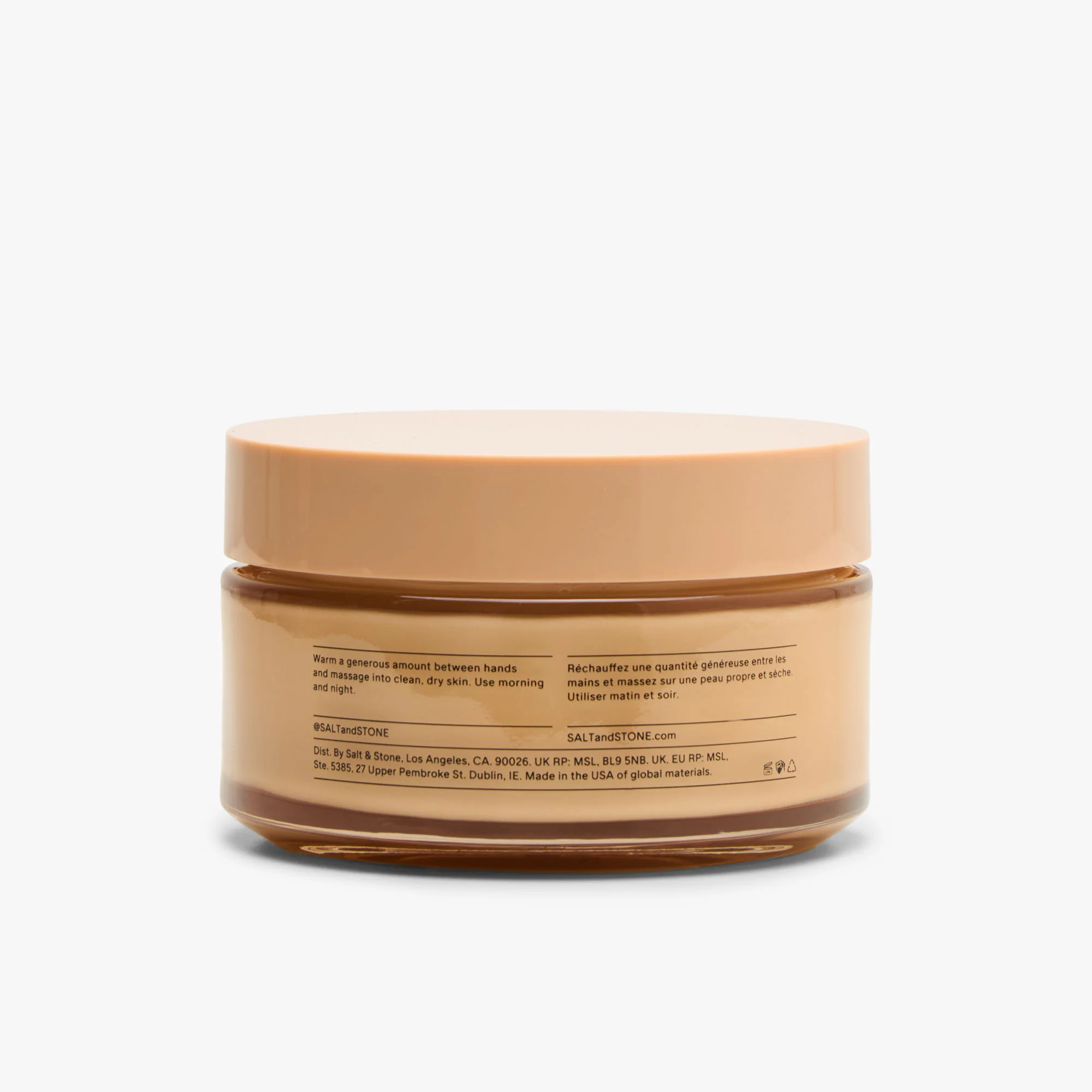 Salt & Stone Body Cream Saffron & Cedar - Image 2