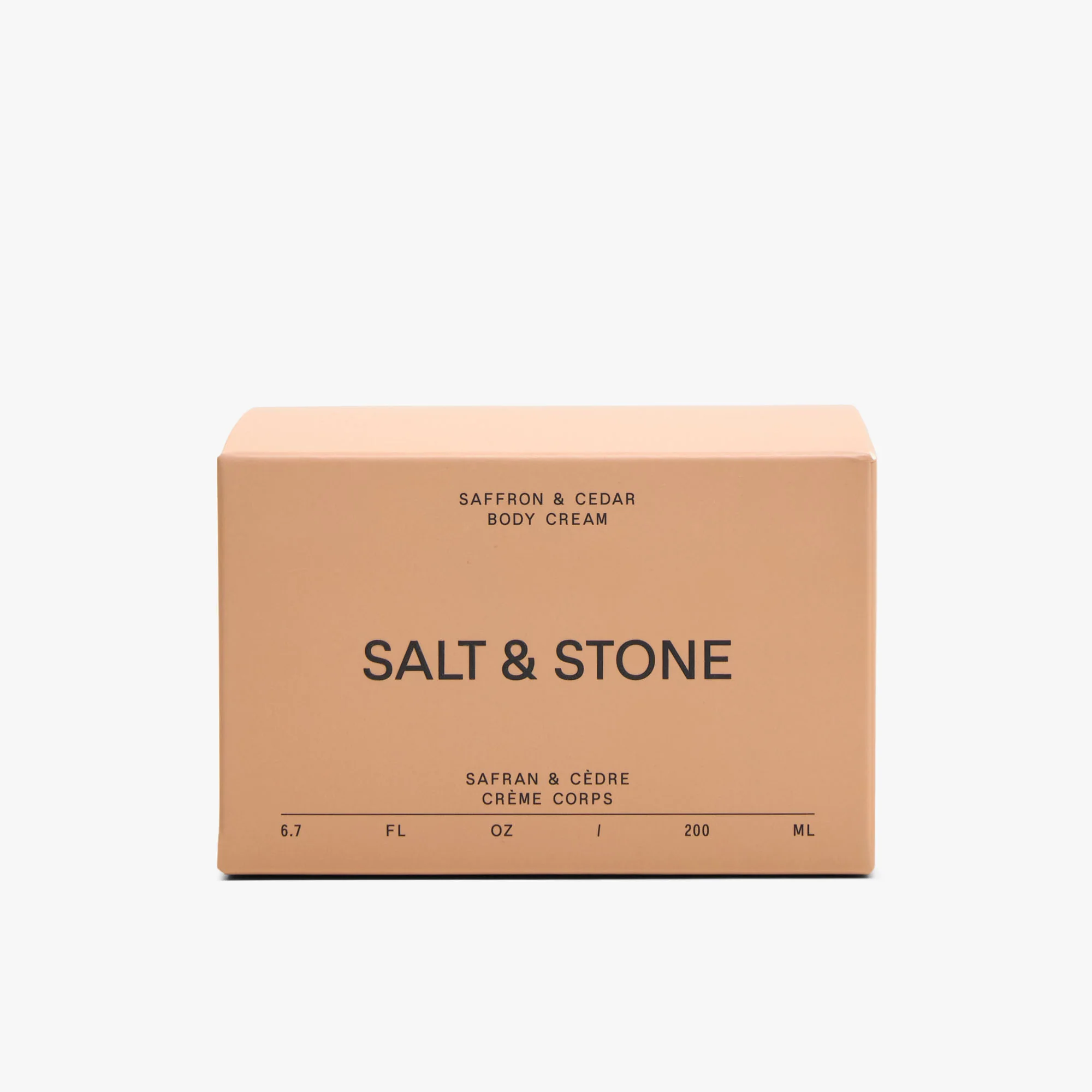 Salt & Stone Body Cream Saffron & Cedar - Image 5