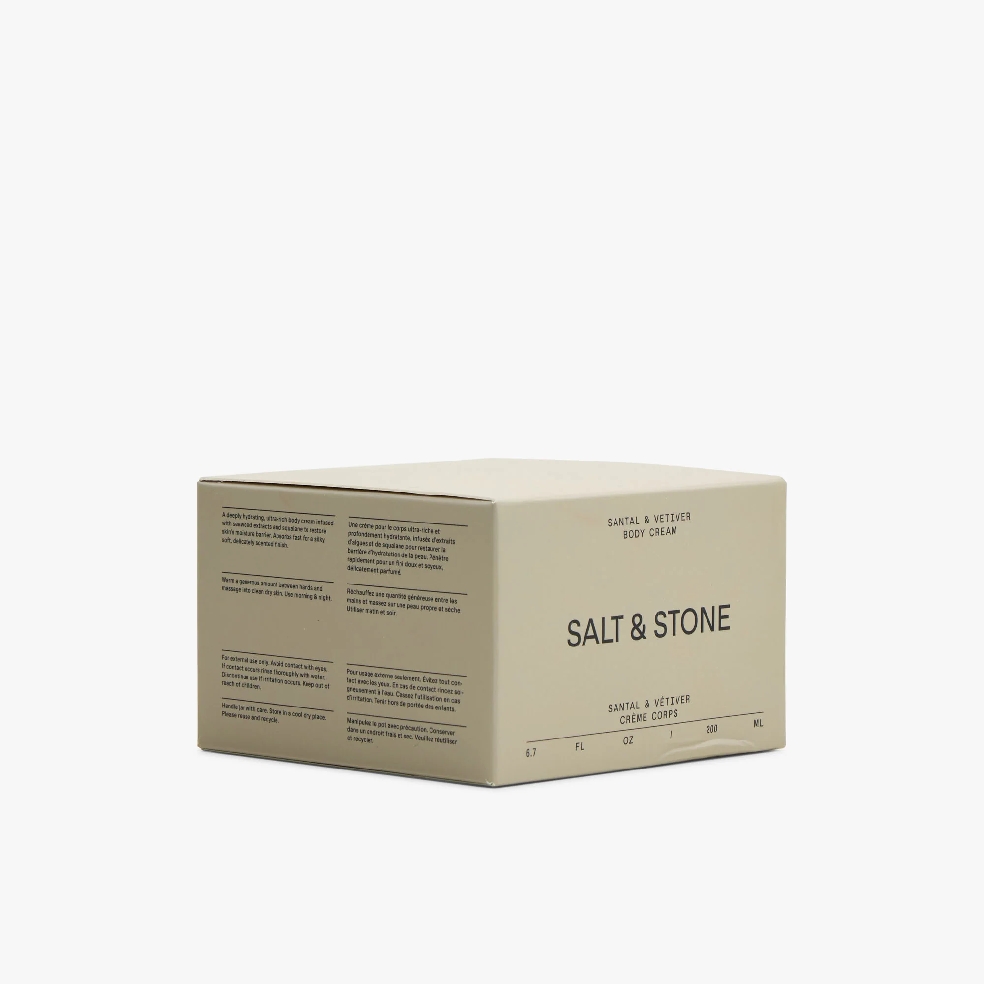 Salt & Stone Body Cream Santal & Vetiver - Image 6