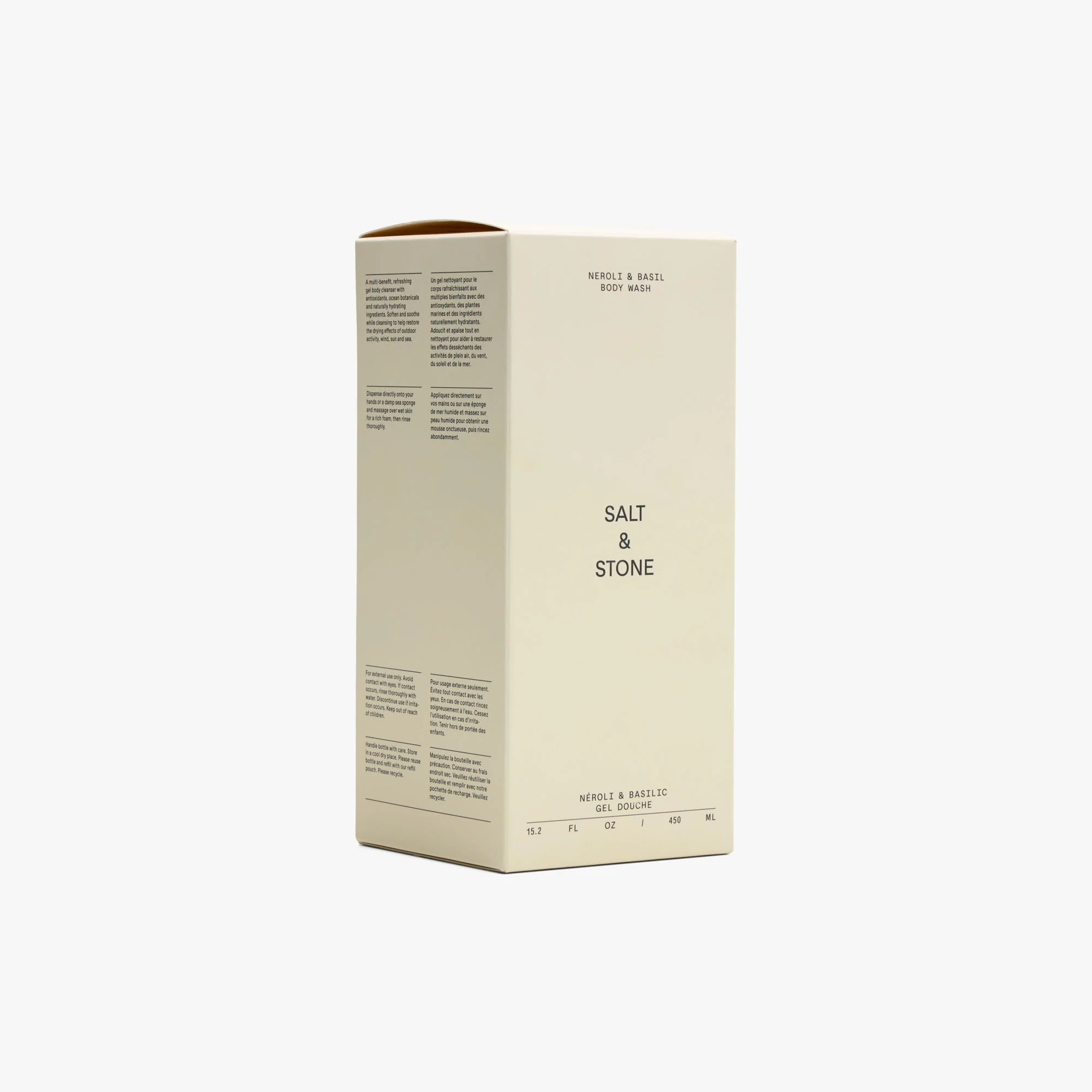SALT & STONE Body Wash Neroli & Basil - Image 5