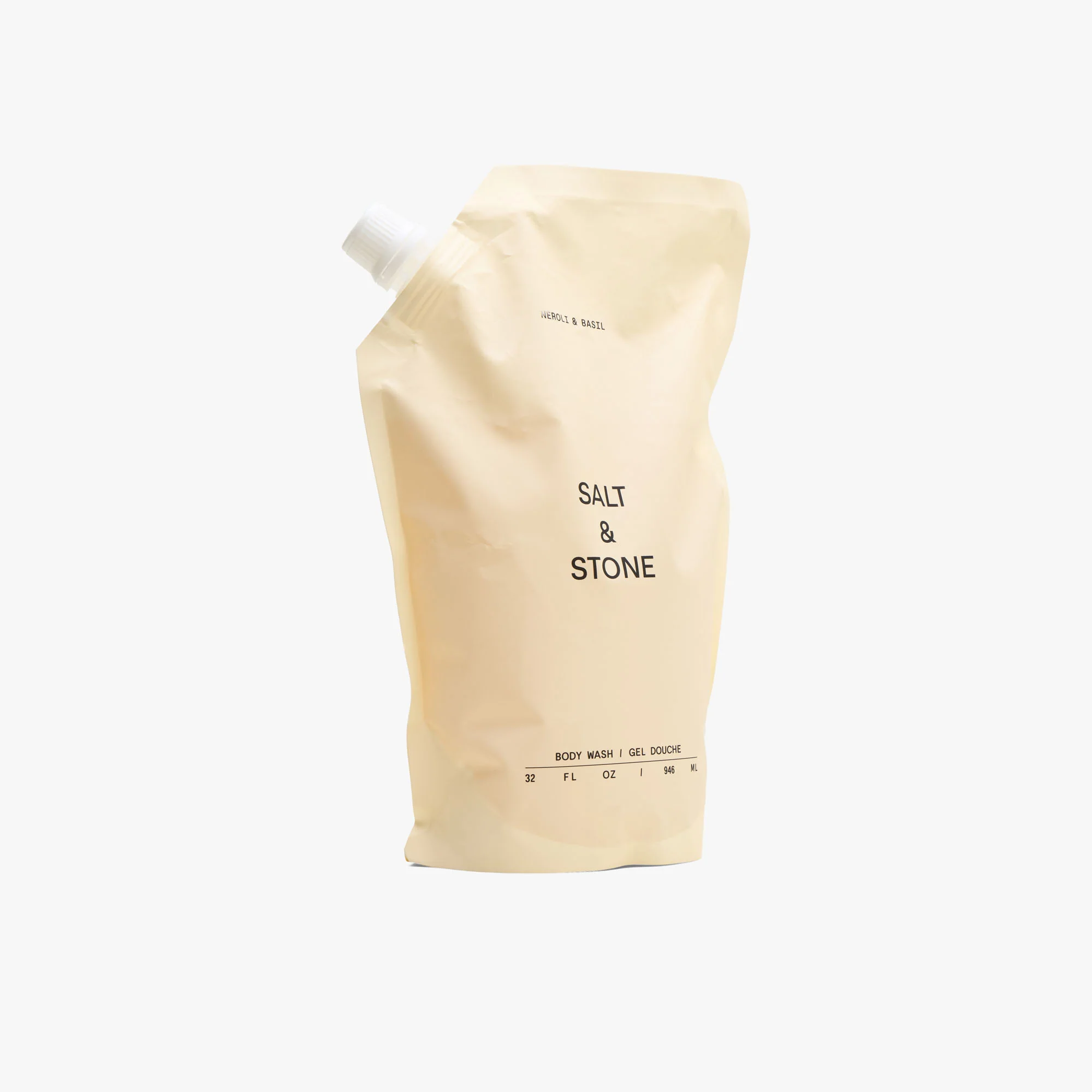 SALT & STONE Body Wash Refill Pouch Neroli & Basil - Image 5