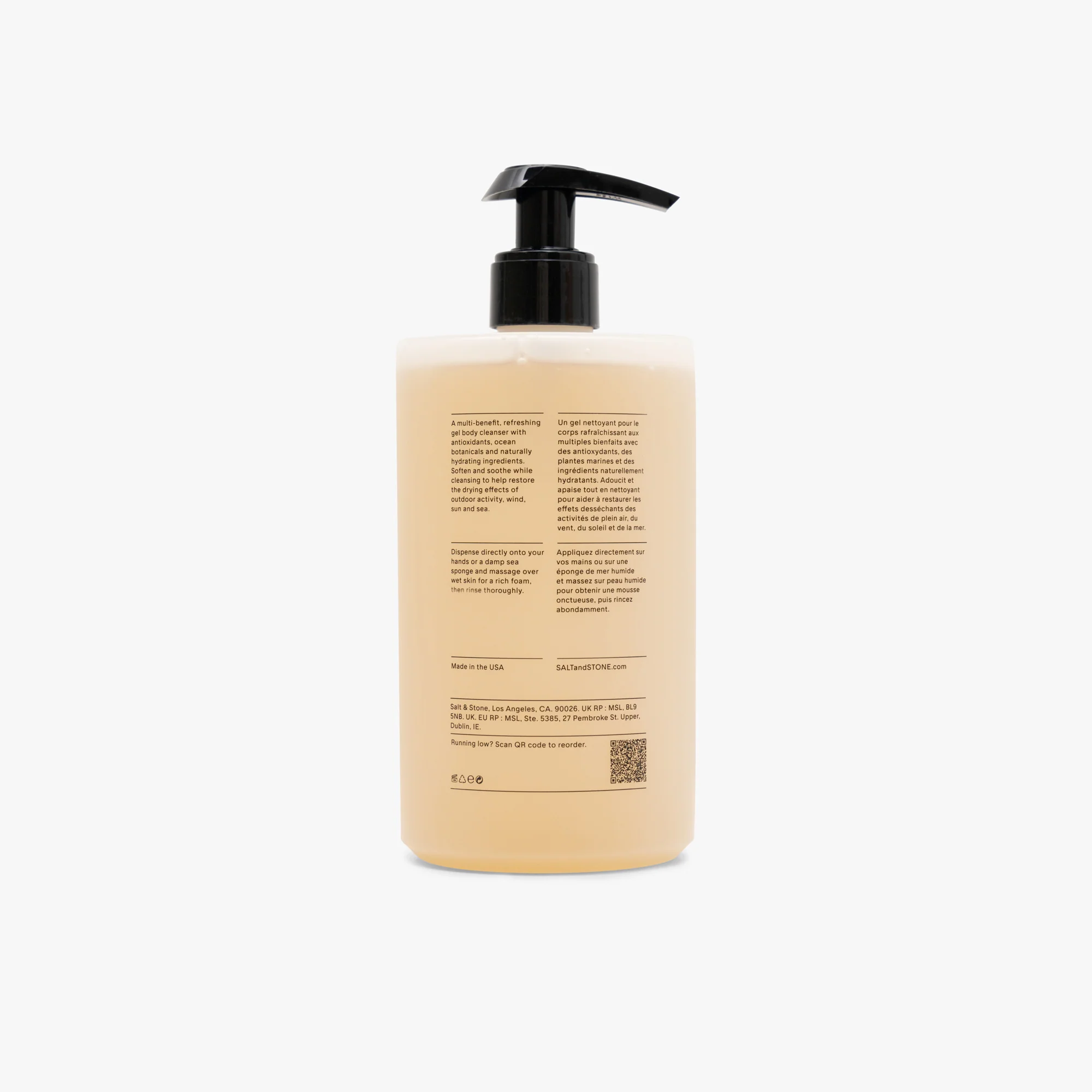 SALT & STONE Body Wash / Saffron & Cedar - Image 2