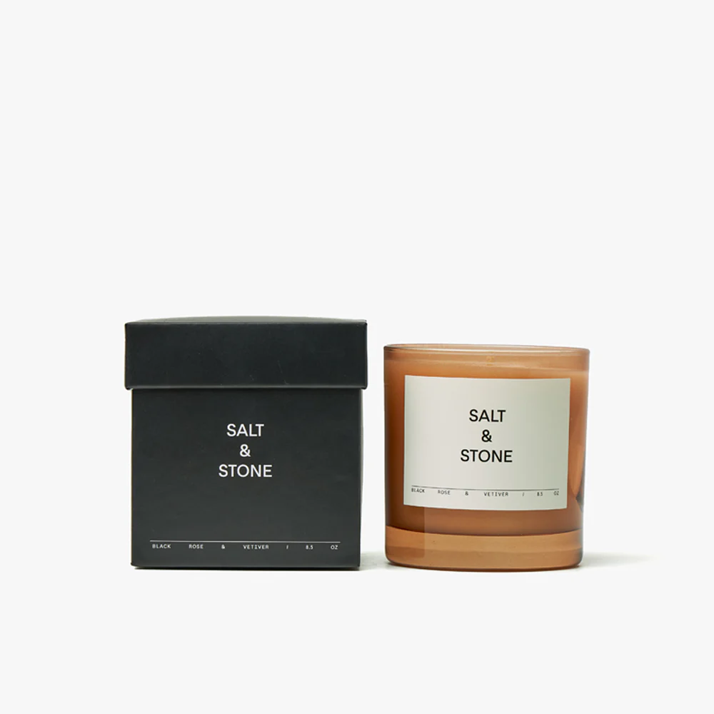 SALT & STONE Candle Black Rose & Oud - Image 2