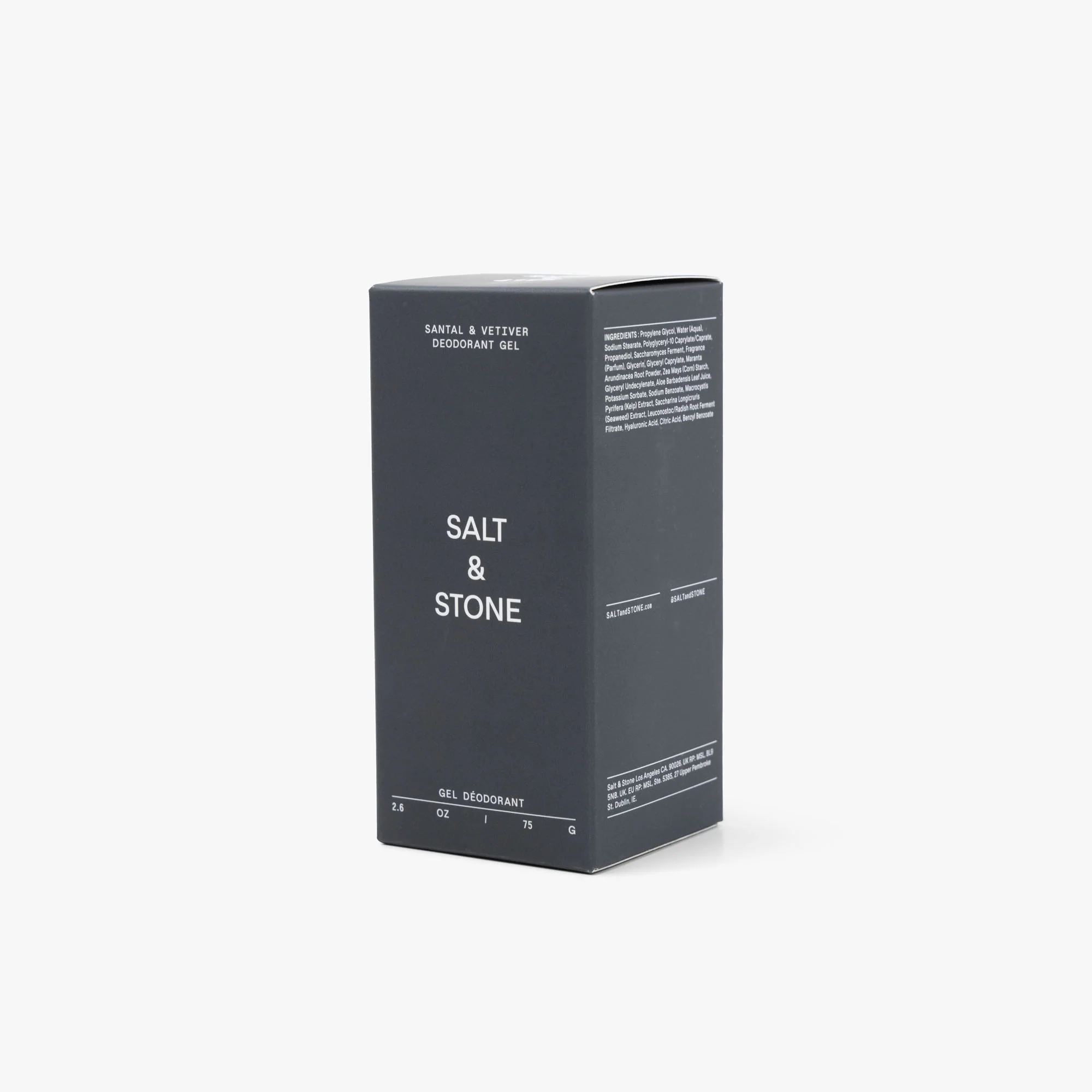 SALT & STONE Natural Deodorant Gel Santal & Vetiver - Image 4