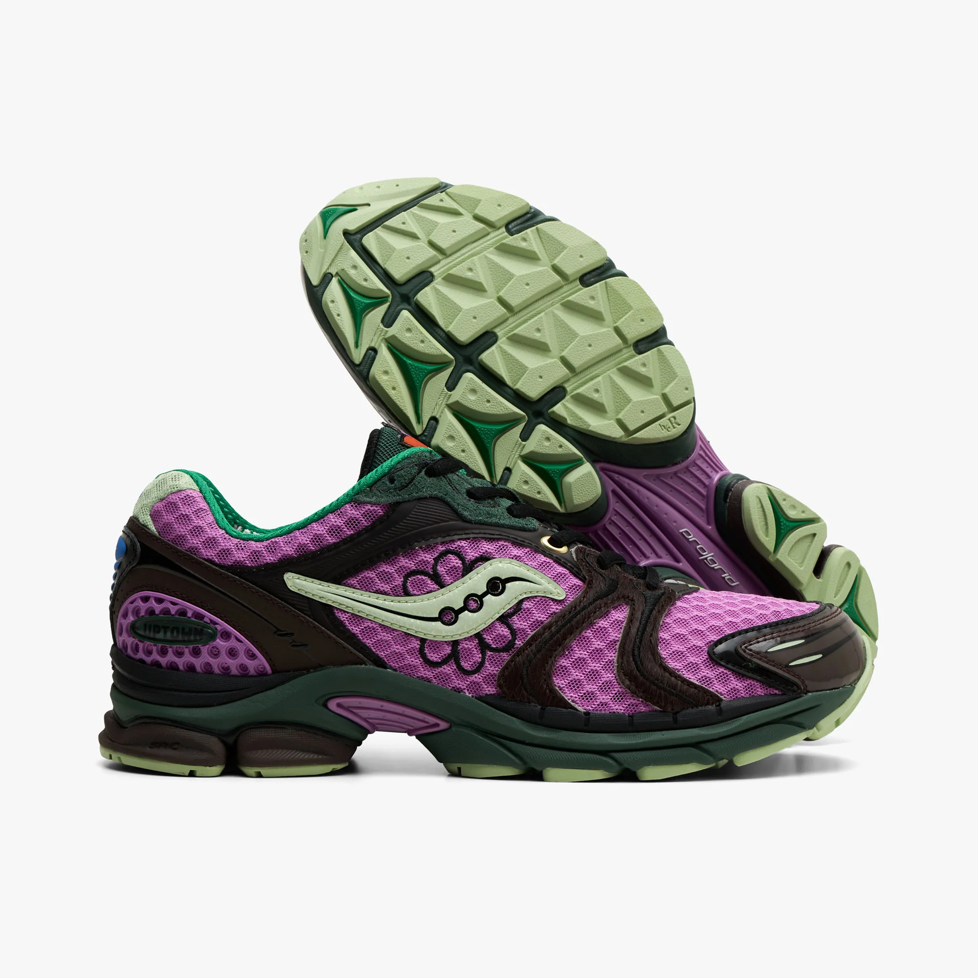 Saucony x Jae Tips ProGrid Triumph 4 Violet / Earth - Image 2