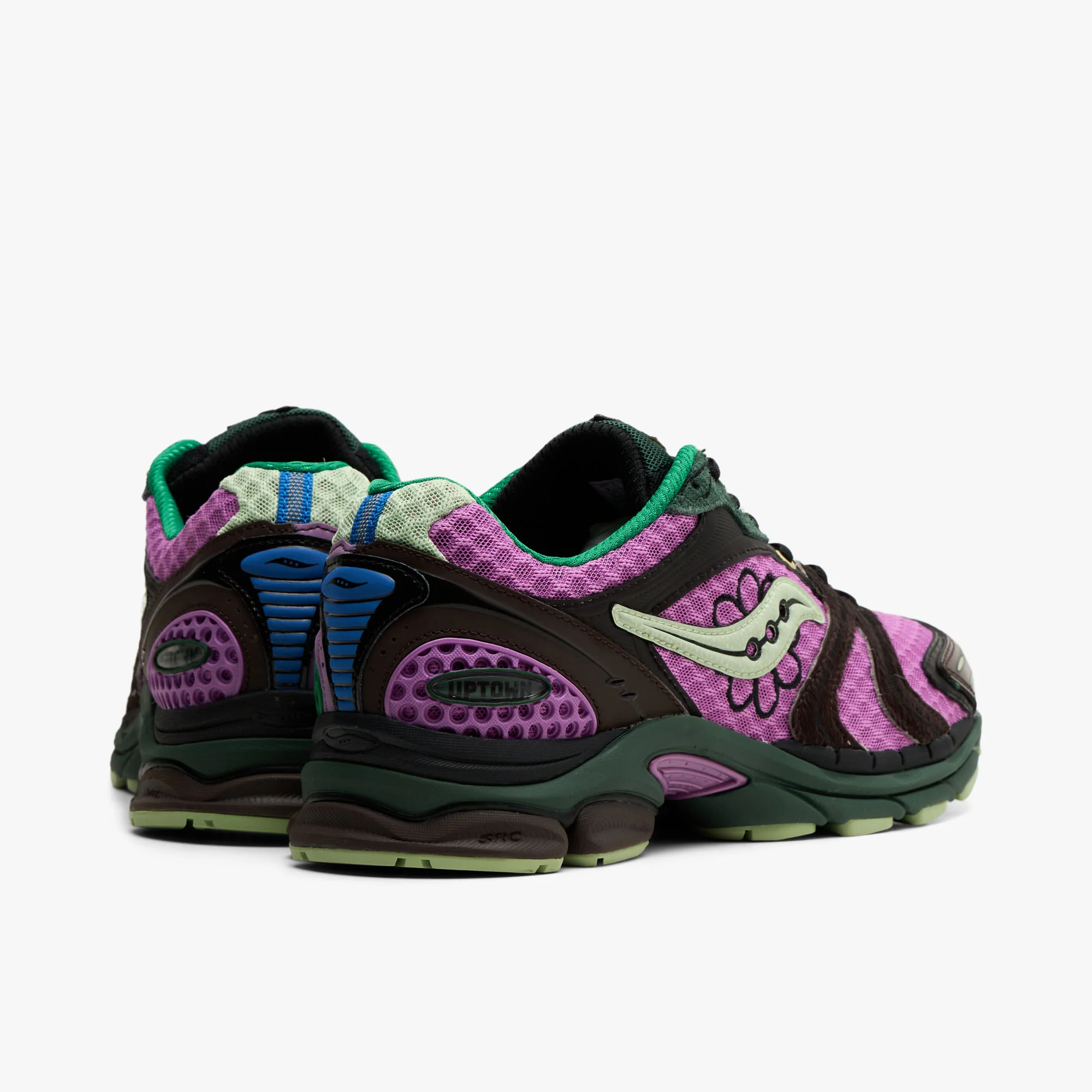 Saucony x Jae Tips ProGrid Triumph 4 Violet / Earth - Image 4