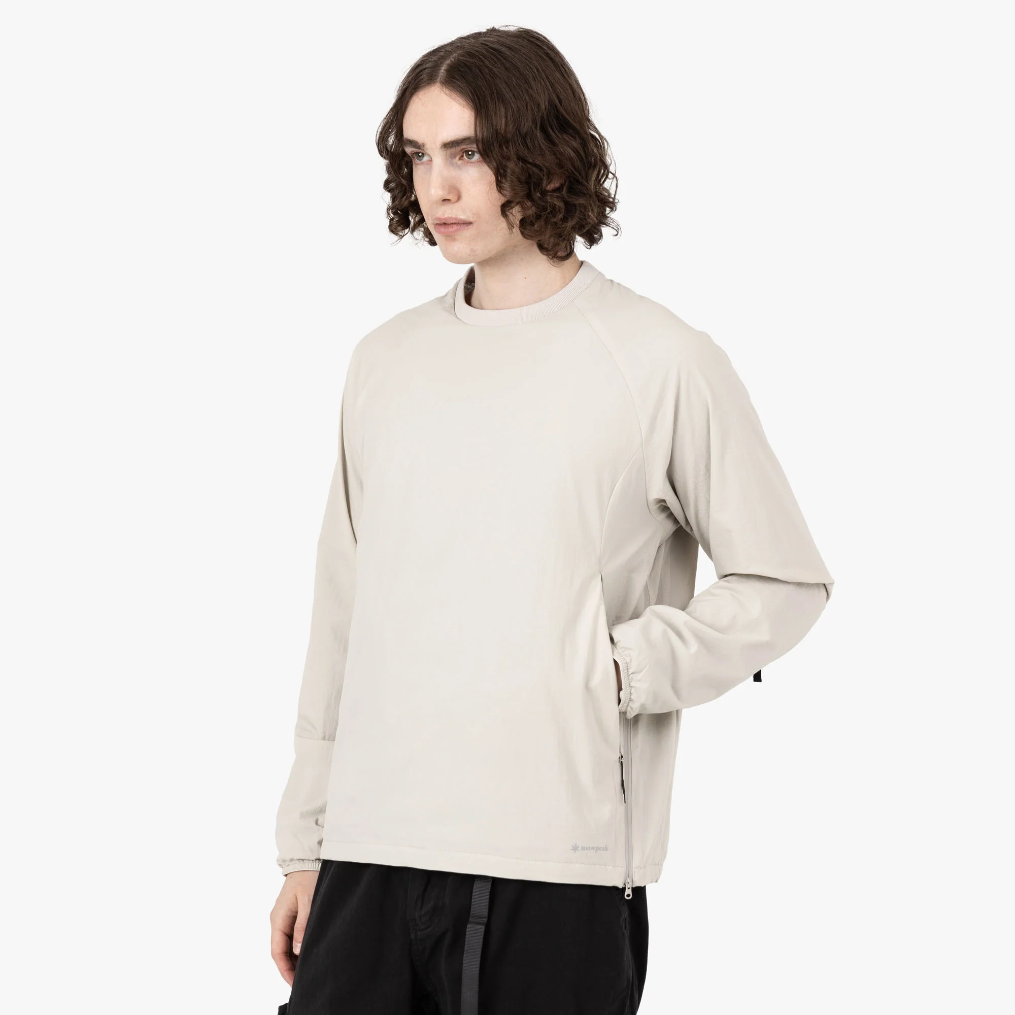 Snow Peak Breathable Insulated Pullover / Ivory - Image 2