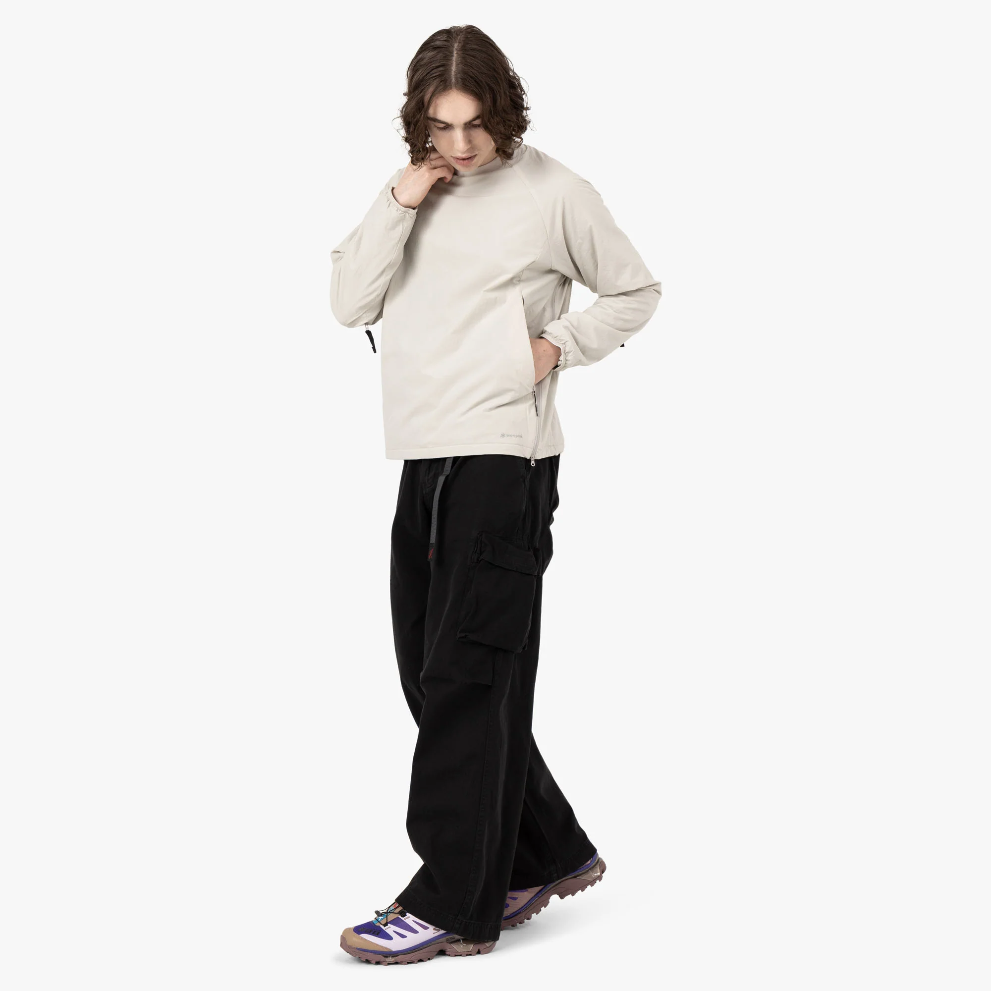Snow Peak Breathable Insulated Pullover / Ivory - Image 6