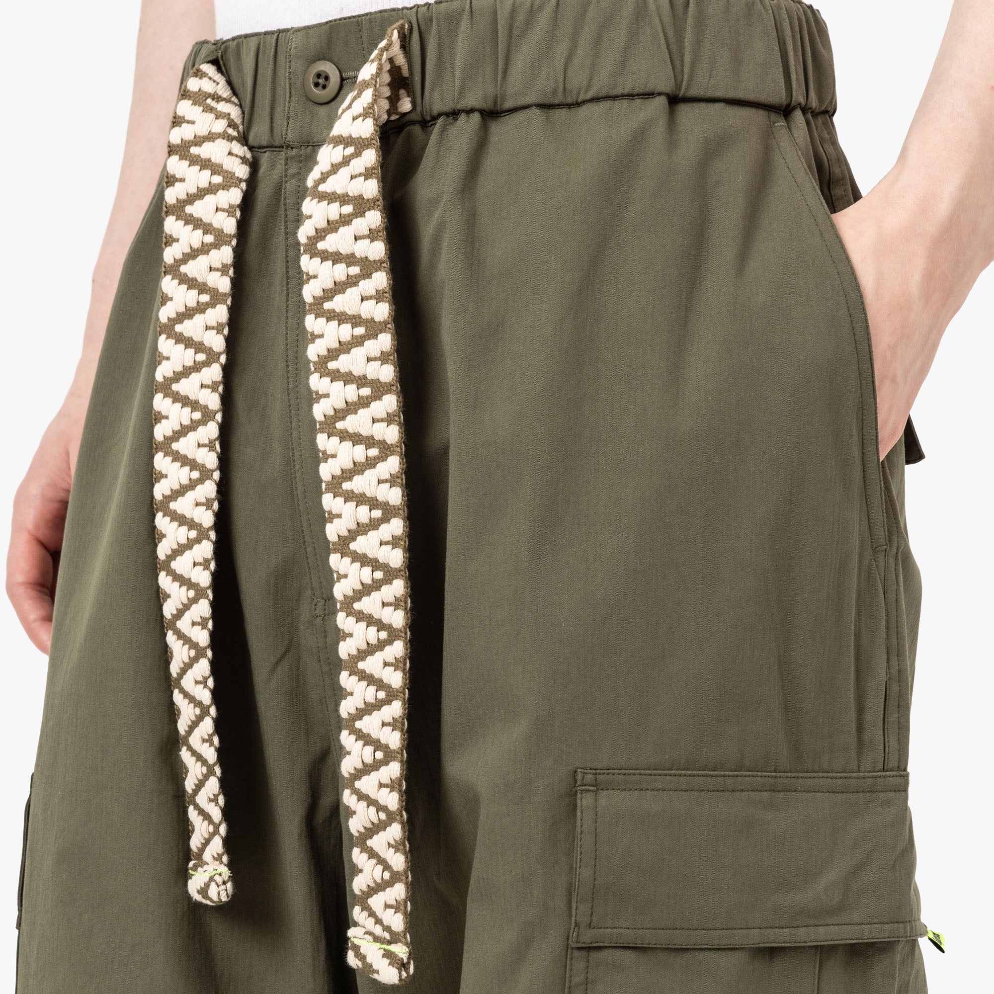 Supervsn Dojo Cargo Pant / Surplus Green - Image 4