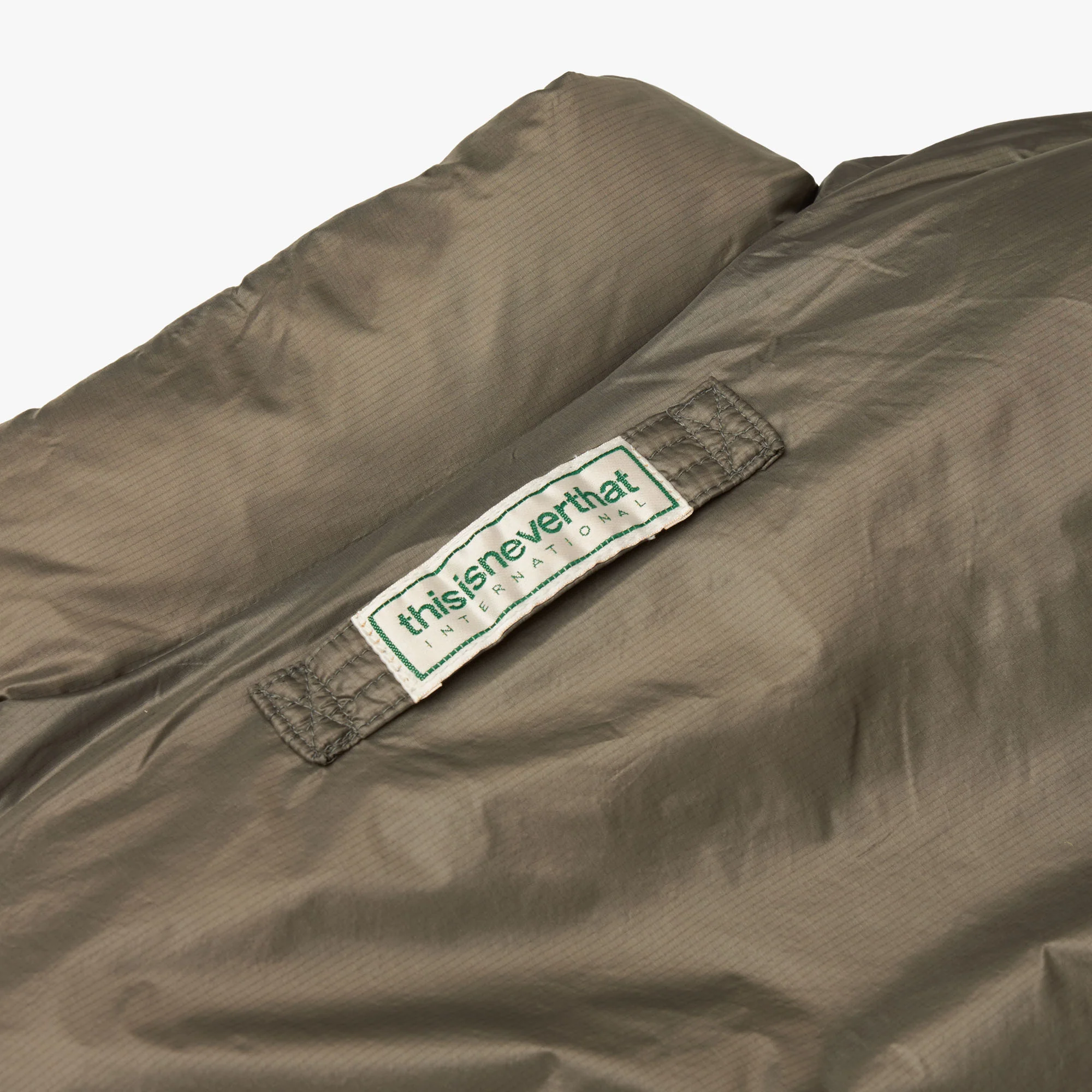thisisneverthat PERTEX Overdyed T Down Jacket Stone - Image 6