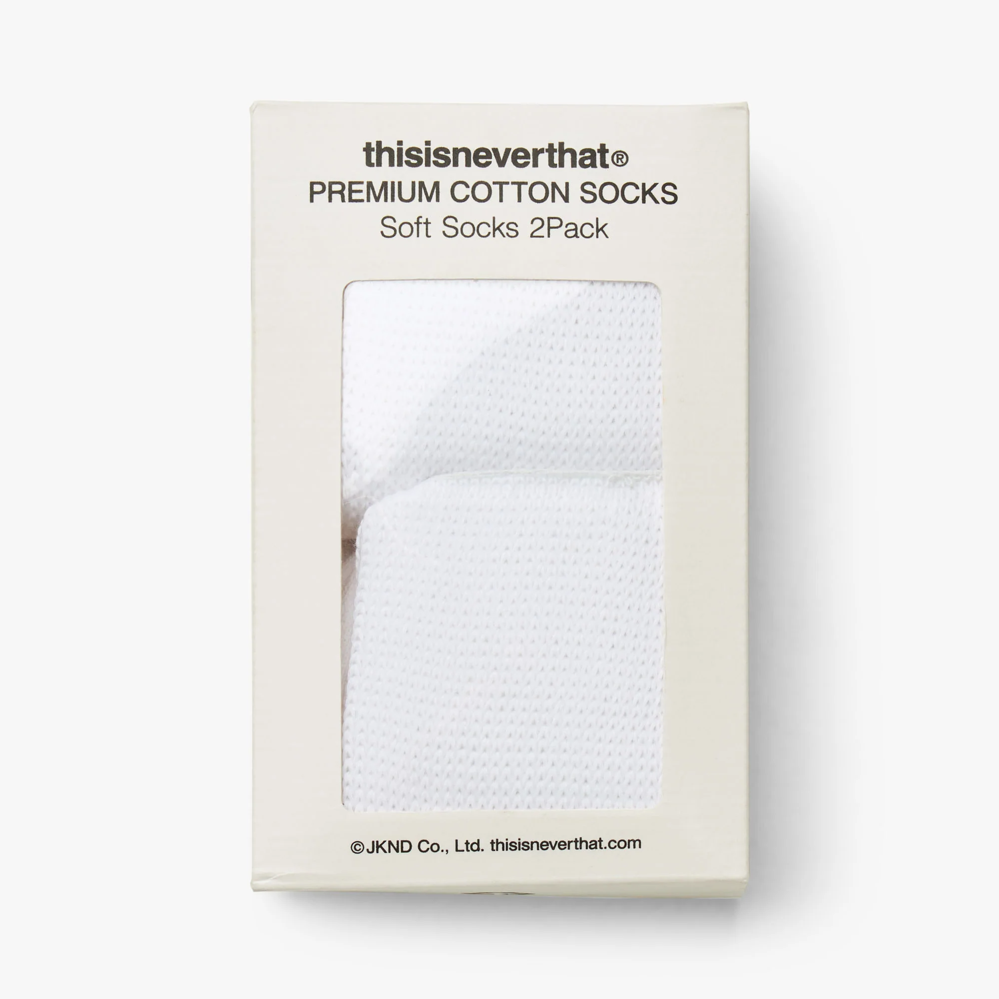 thisisneverthat Soft Socks 2Pack White - Image 3