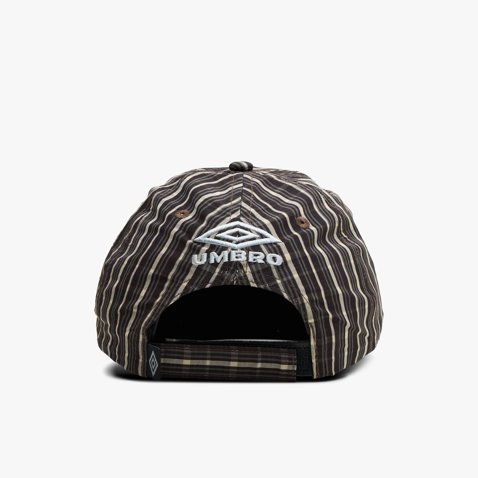 Umbro Check Hazard Cap Beige / Dark Brown - Image 4