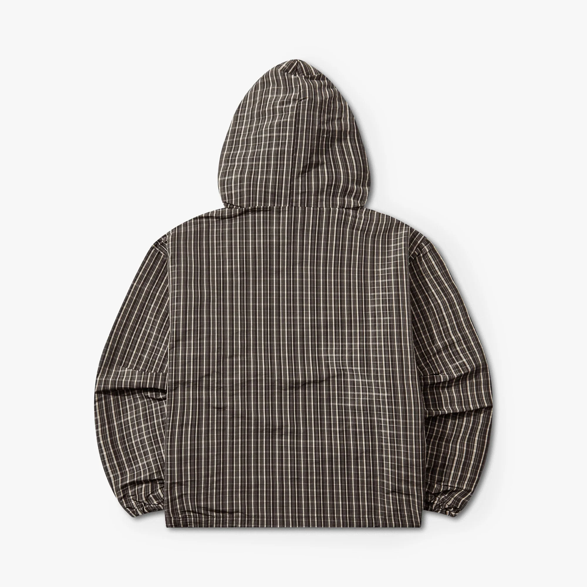 Umbro Checked Masked Anorak Beige / Dark Brown - Image 2