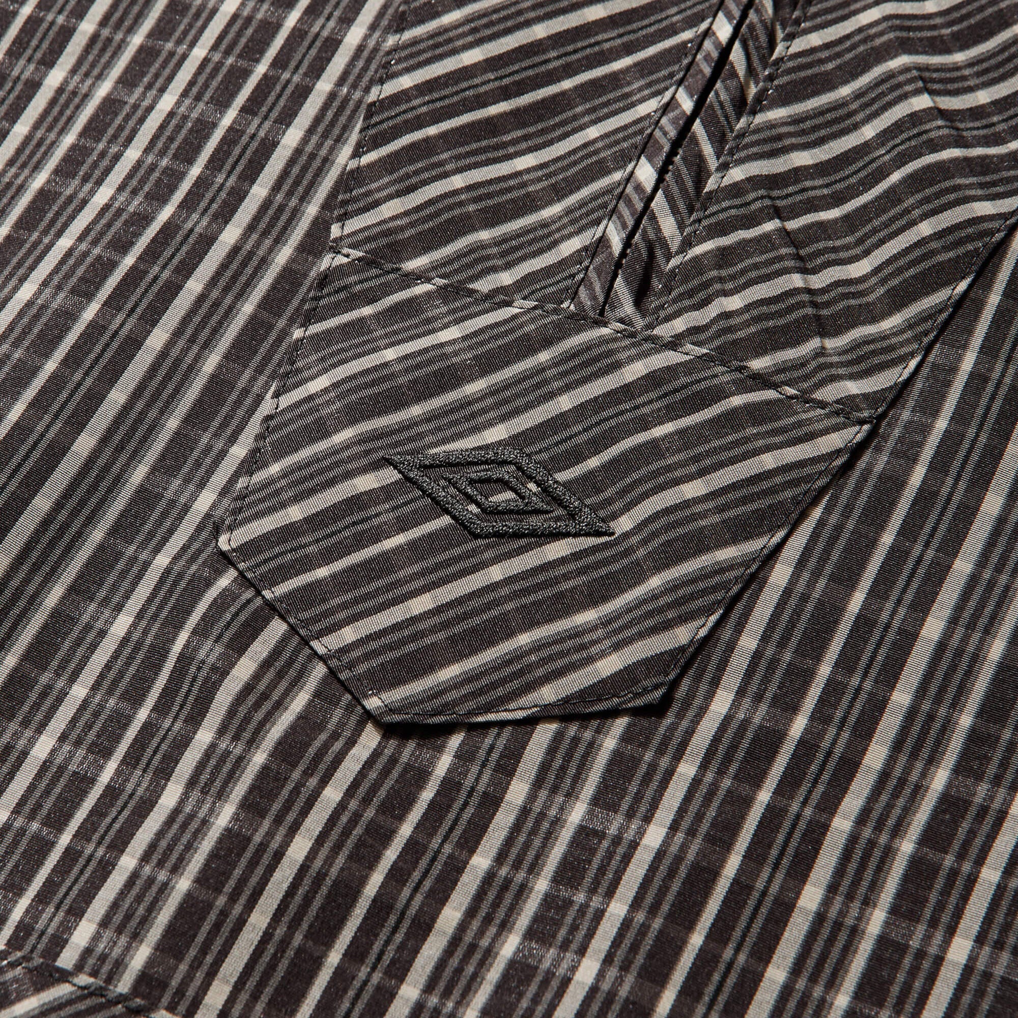 Umbro Checked Masked Anorak Beige / Dark Brown - Image 3