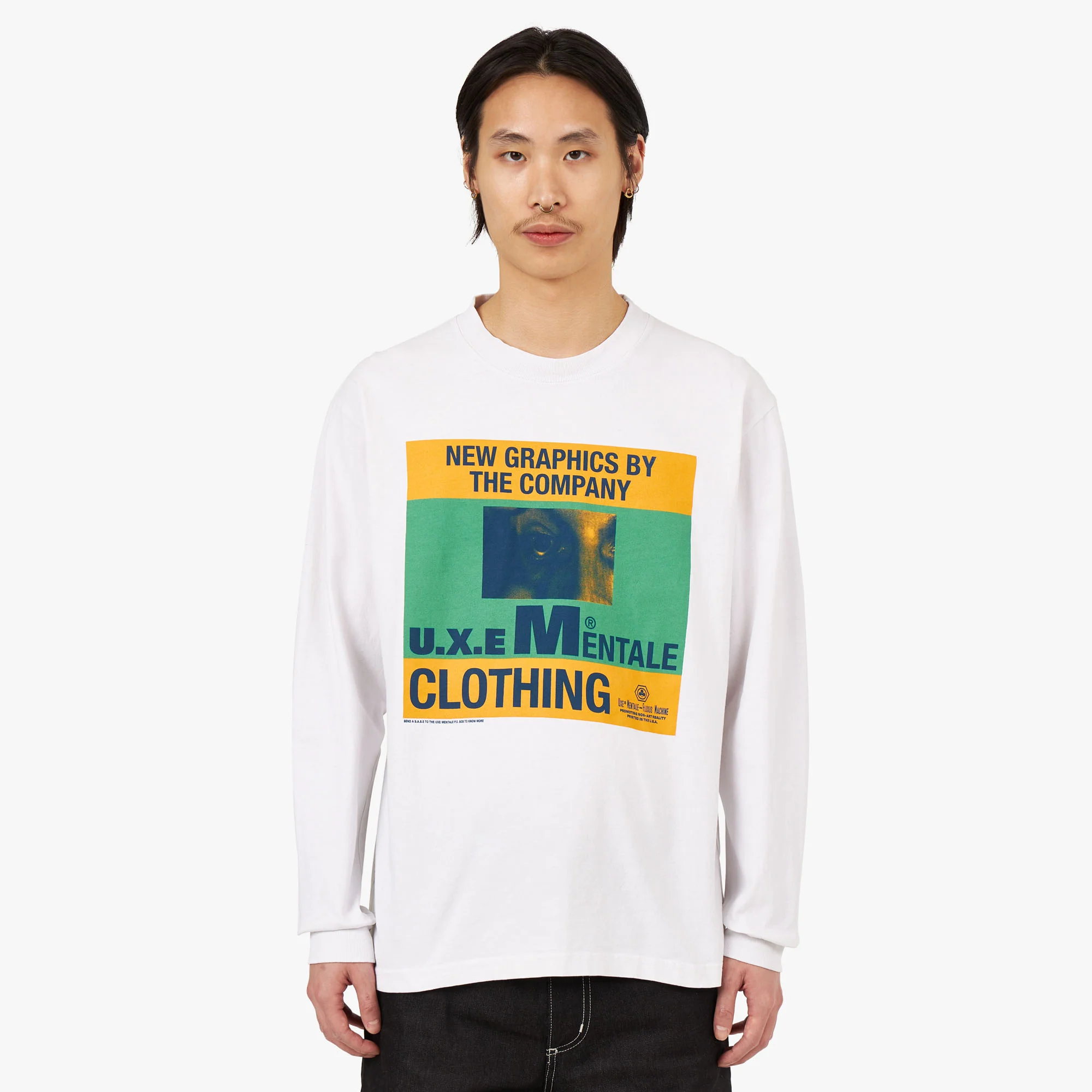 UXE Mentale New Graphics Long Sleeve / Off White