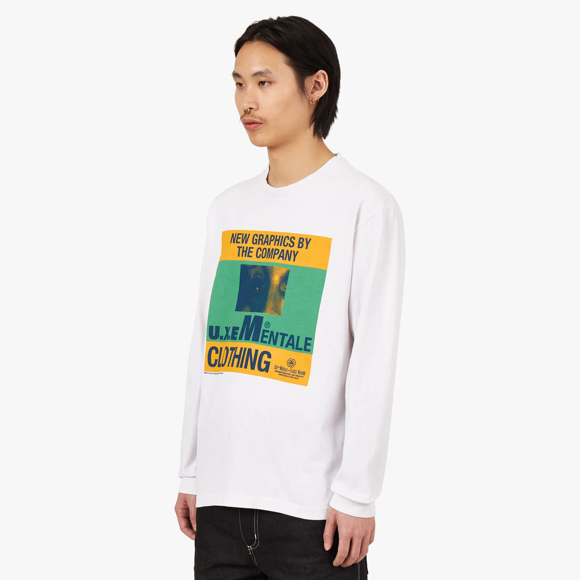 UXE Mentale New Graphics Long Sleeve / Off White - Image 2