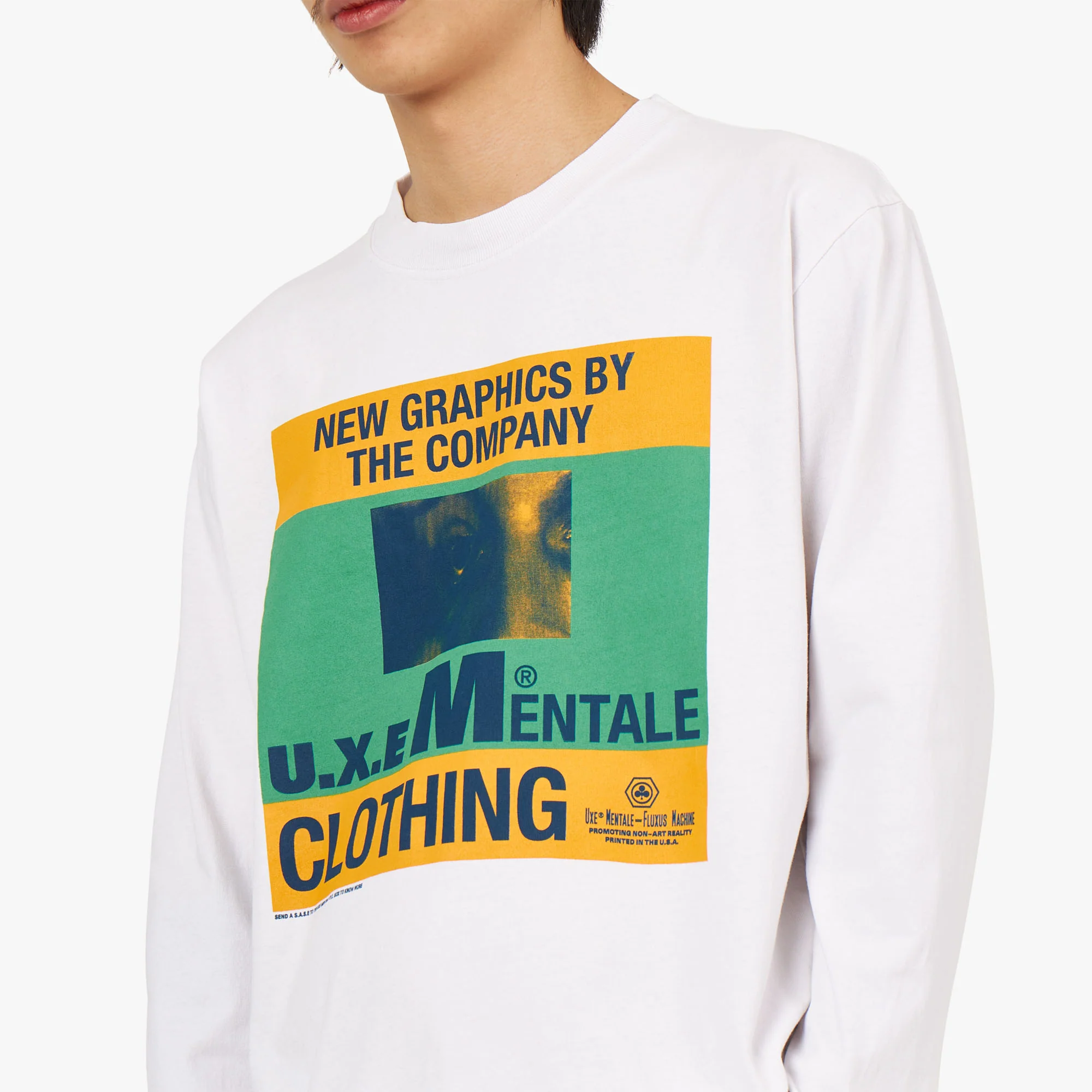 UXE Mentale New Graphics Long Sleeve / Off White - Image 4