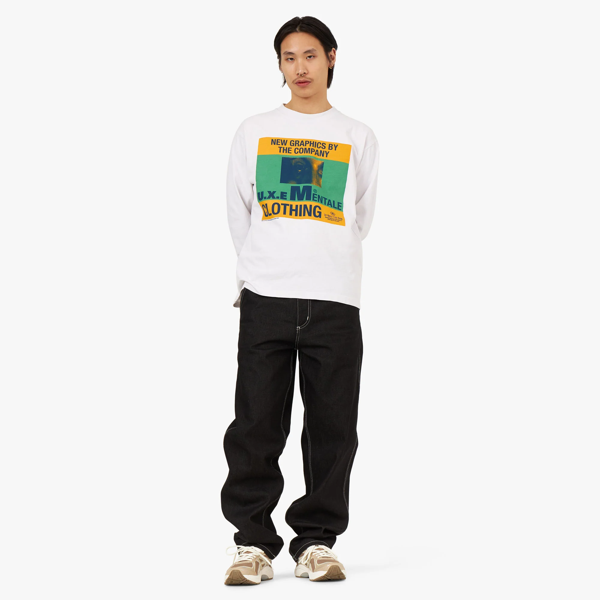 UXE Mentale New Graphics Long Sleeve / Off White - Image 6