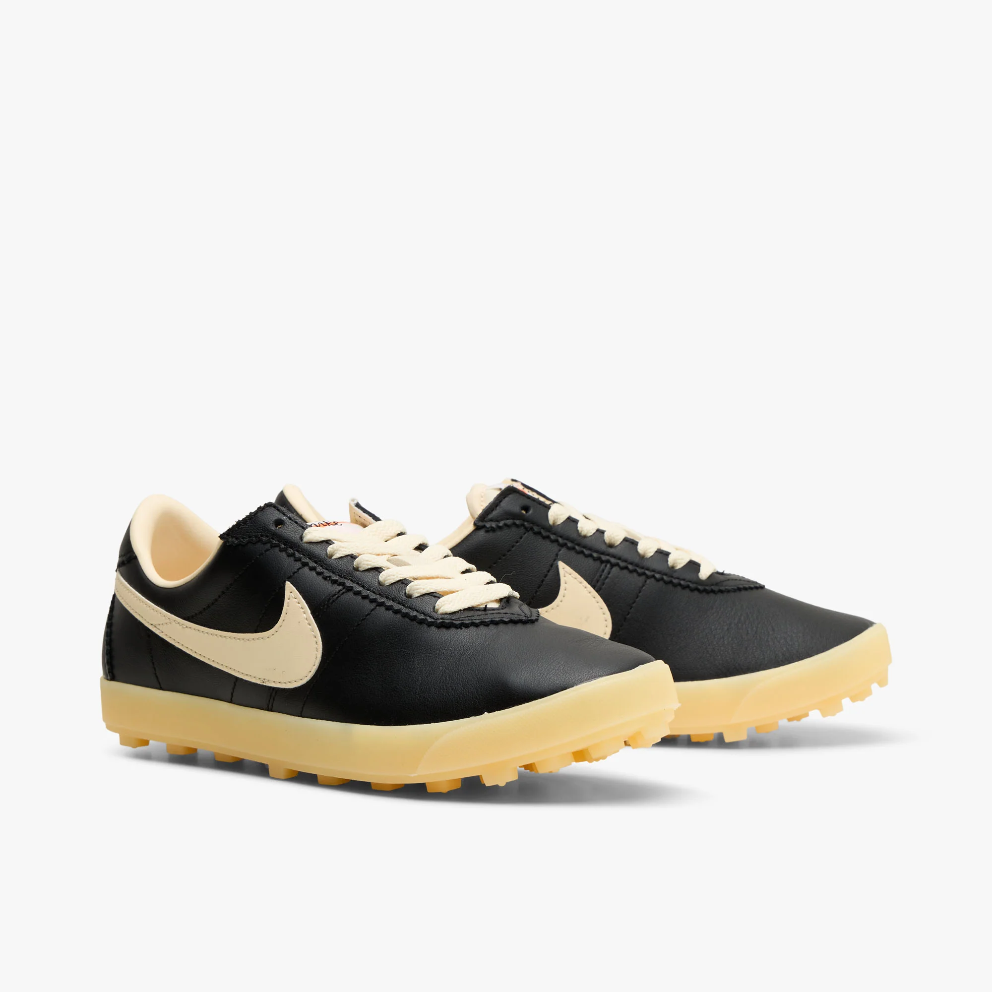 Women's Nike Astrograbber Leather Black / Muslin - Sail - Image 3