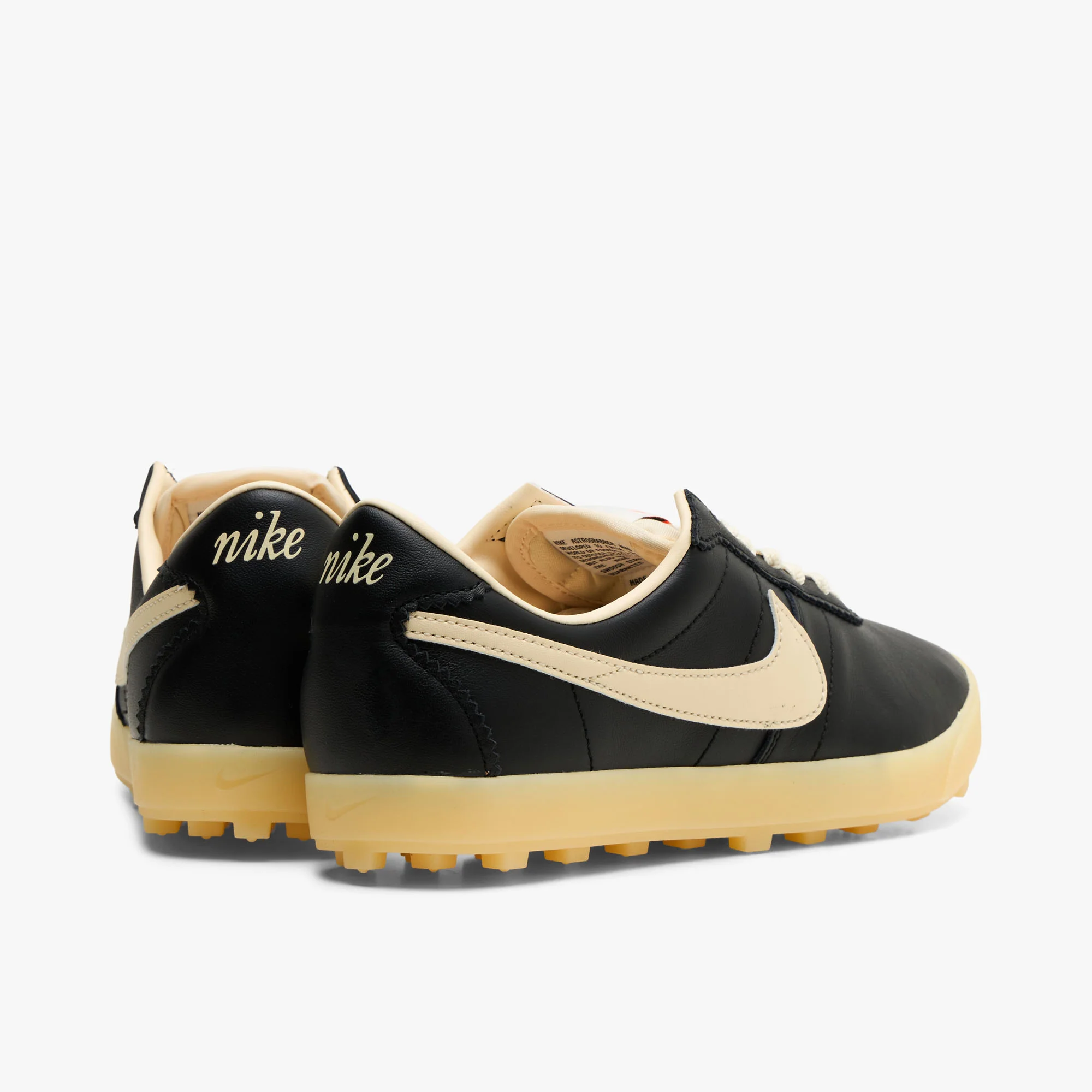 Women's Nike Astrograbber Leather Black / Muslin - Sail - Image 4